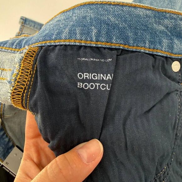 7 for all mankind Women's Jeans Original Bootcut Size 28 - Picture 8 of 13